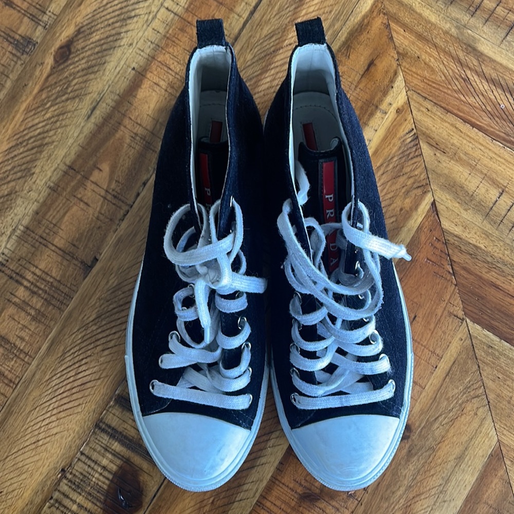 Prada Sneaker size 39 Black - Picture 7 of 8